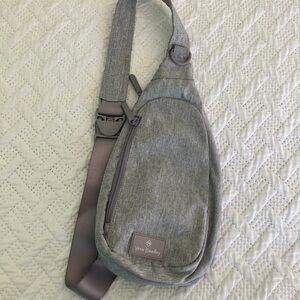 Vera Bradley Light Gray Belt Bag